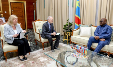 RDC–USA : Félix Tshisekedi et Ian Mc Carry réaffirment la solidité du partenariat stratégique